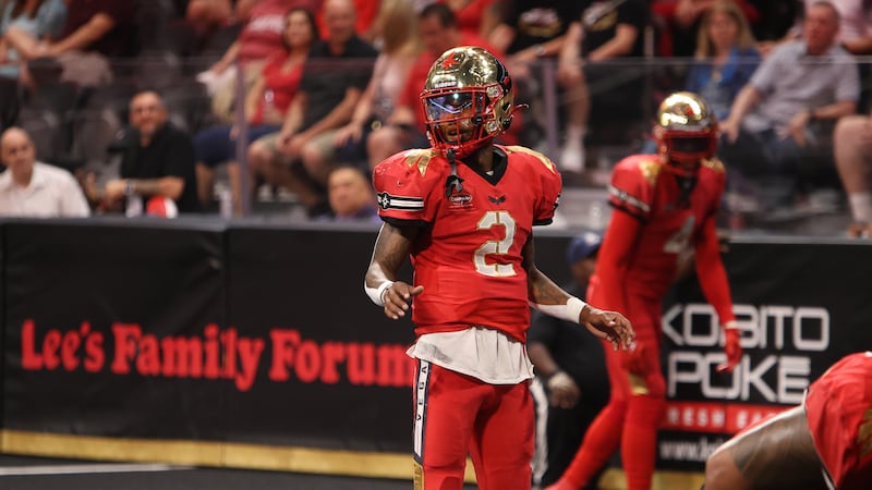 Vegas Knight Hawks quarterback Ja'Rome Johnson named offensive player of the week