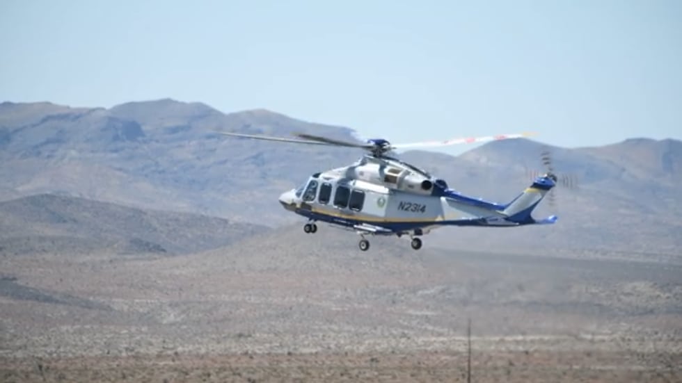 Radiation detection helicopters to fly over Las Vegas Strip