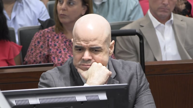 Robert Telles on day 11 of murder trial on August 26, 2024