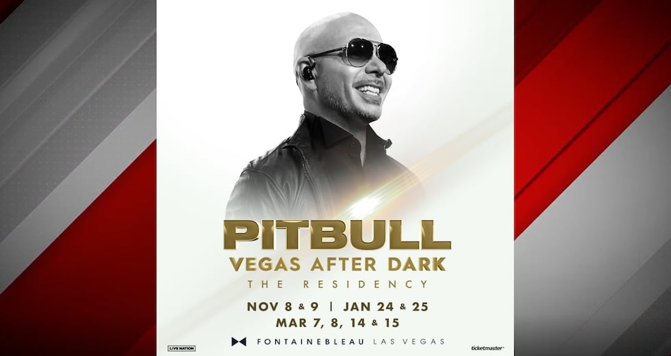 Mr. Worldwide is headed back to the Las Vegas Strip with an all-new residency.