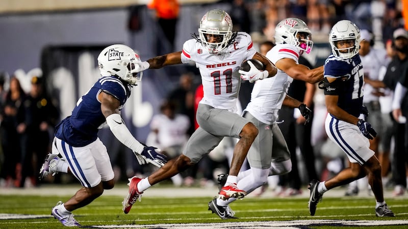 UNLV (5-1/2-0) football won a fifth straight road game for the first time in its history,...