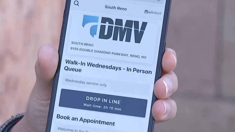 The Nevada DMV is launching a new appointment system to help decrease wait times.