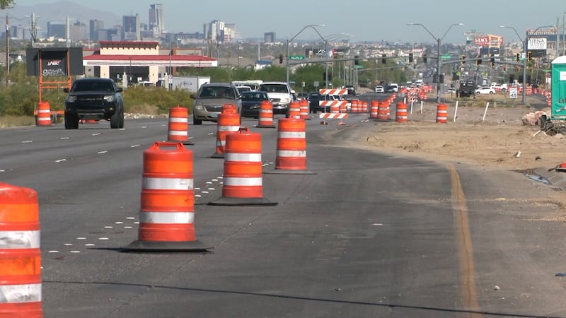 Las Vegas residents say their already seeing traffic delays from construction meant to make...