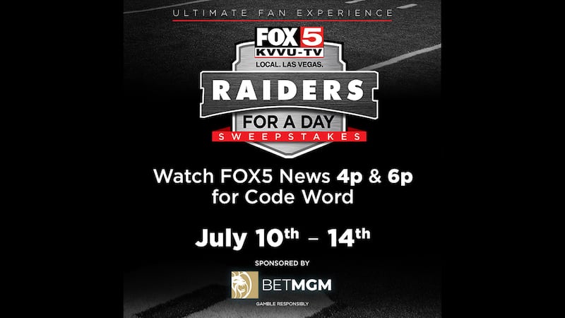 Raiders for a Day Sweepstakes