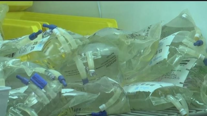 Medical centers deal with shortage of IV bags