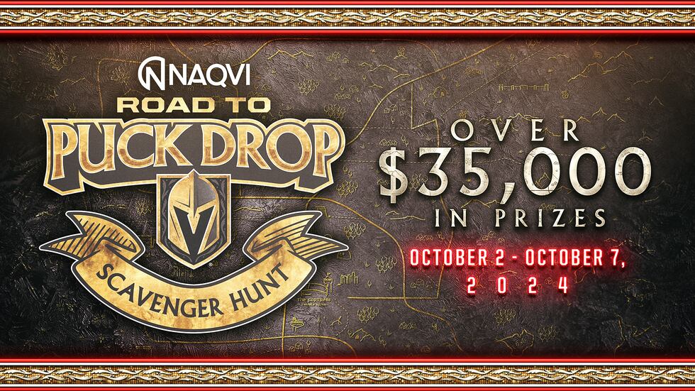 VGK Road to Puck Drop Scavenger Hunt