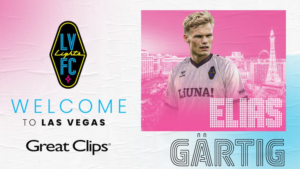 Las Vegas Lights FC today announced it has signed centerback Elias Gartig.