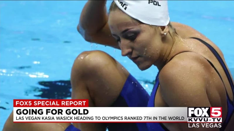 A Las Vegas swimmer came out of retirement to go for gold at the Tokyo Olympics.