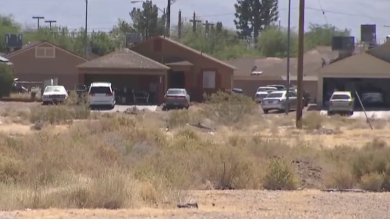 Residents of a sinking North Las Vegas neighborhood are asking for funds to support new homes...