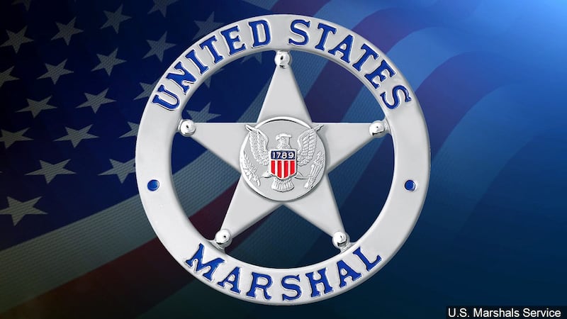 U.S. Marshals Service logo.