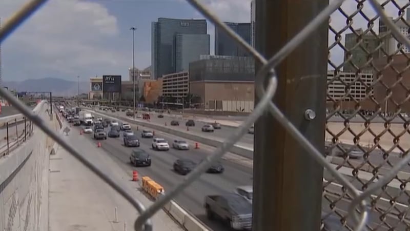 The Nevada Department of Transportation said drivers could expect full closures on I-15 near...