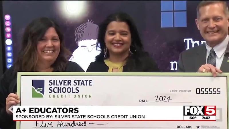 FOX5 in partnership with Silver State Schools Credit Union and the People Over Profit...