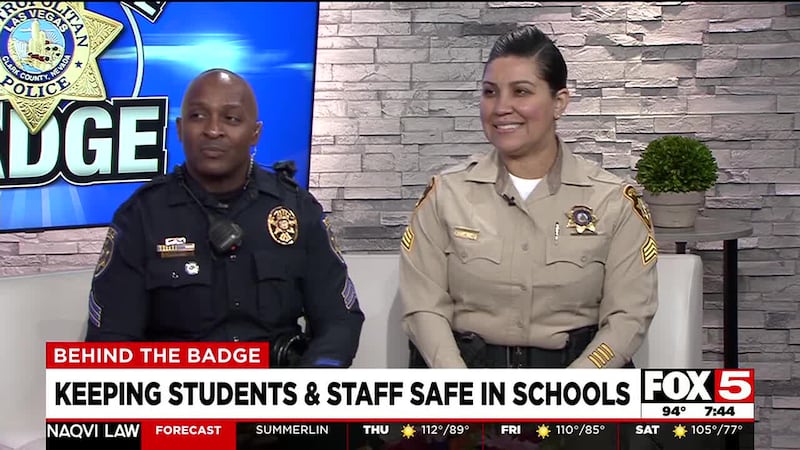 Officers with LVMPD and CCSDPD sit down with FOX5 to discuss how they're preparing for the...