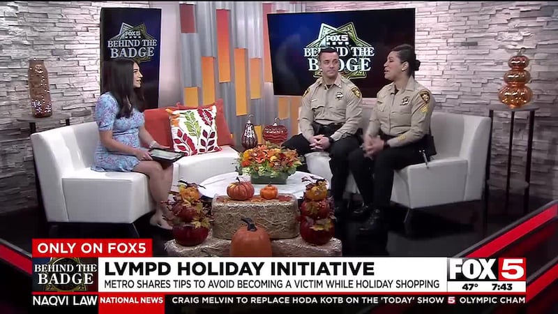 Las Vegas police joined FOX5 on this week's Behind the Badge to share how you can avoid...