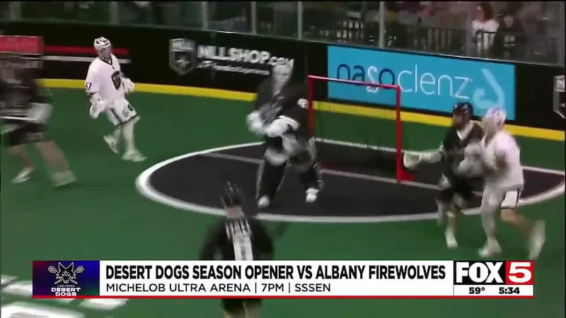 Las Vegas Desert Dogs begin 2nd season at Dollar Loan Center