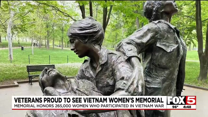 Seeing the Vietnam Women’s Memorial on the National Mall in Washington D.C. was a proud moment...