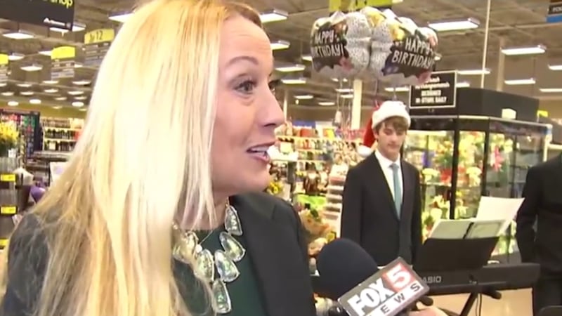 FOX5 Las Vegas was at Albertson's to share the holiday donation drive with Three Square Food...