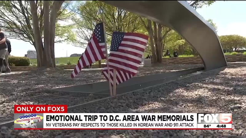 Nevada veterans paid their respects to those killed in Korea and the 9/11 attacks.