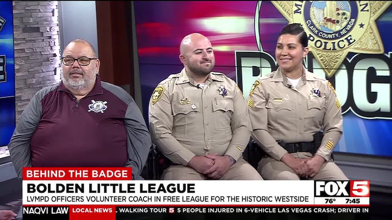 FOX5 spoke with a few LVMPD officers who have volunteered to coach free little league teams in...