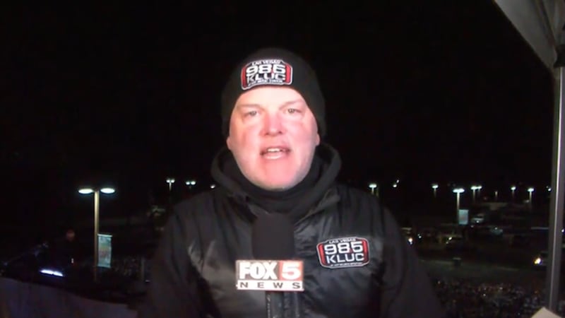 KLUC's Chet Buchanan talks to FOX5 about day 8 for one of the largest toy drive's in the Las...