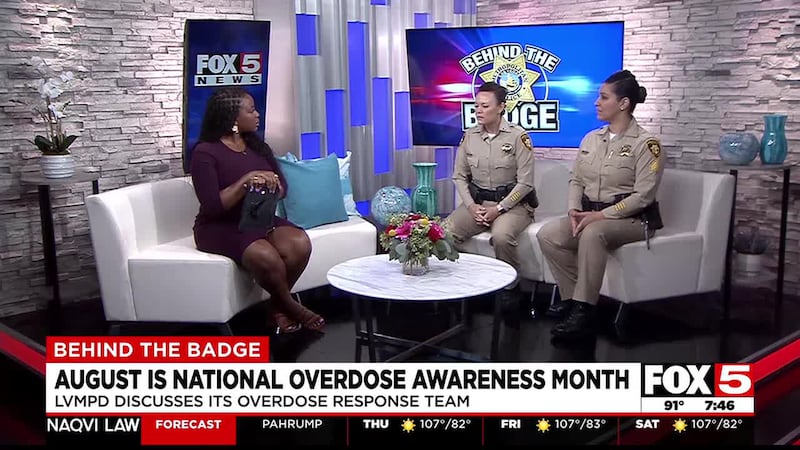 The Las Vegas Metropolitan Police Department joins FOX5 to discuss National Overdose Awareness...