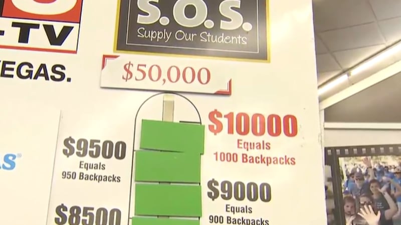 United Airlines donates to FOX5's Supply Our Students drive and helps raise over $50,000 for...