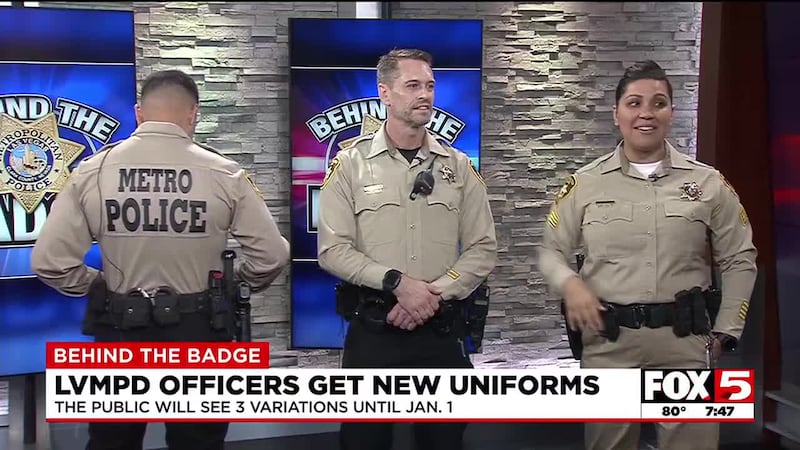 Las Vegas Metropolitan Police Department joined FOX5 on Behind the Badge to debut three new...