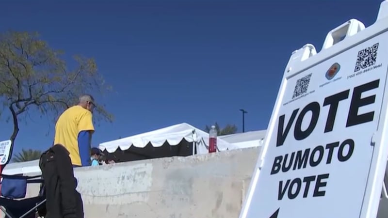 Voting in Clark County.