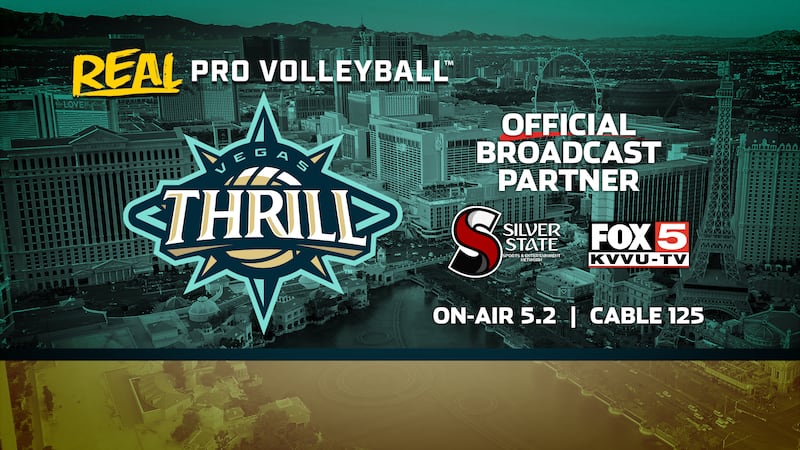 Vegas Thrill announces broadcast partnership with FOX5